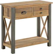 Urban Elegance - Reclaimed Small Console Table - Lavish Kitchen Isle