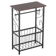 Lavish Kitchen Isle multifunctional bathroom side table with a sleek design, ideal for indoor use and coffee storage.
