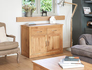 Mobel Oak Small Sideboard - Lavish Kitchen Isle