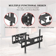 32-70 Inch Double Pendulum Large Base TV Stand Tmds-101 Bearing 50Kg