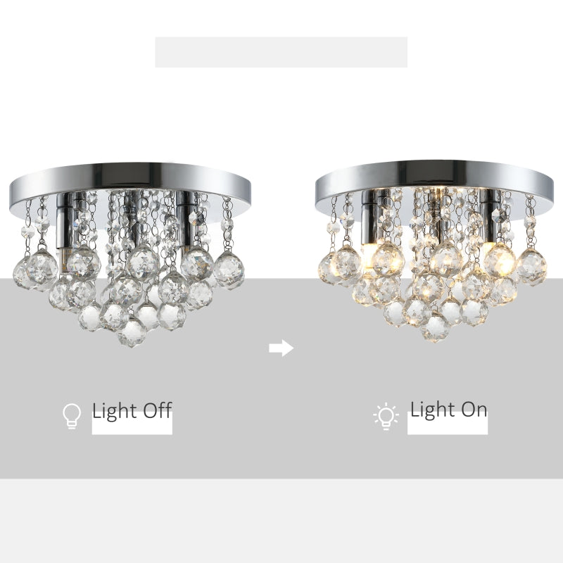 Mini Modern Crystal Ceiling Lamp Chandelier