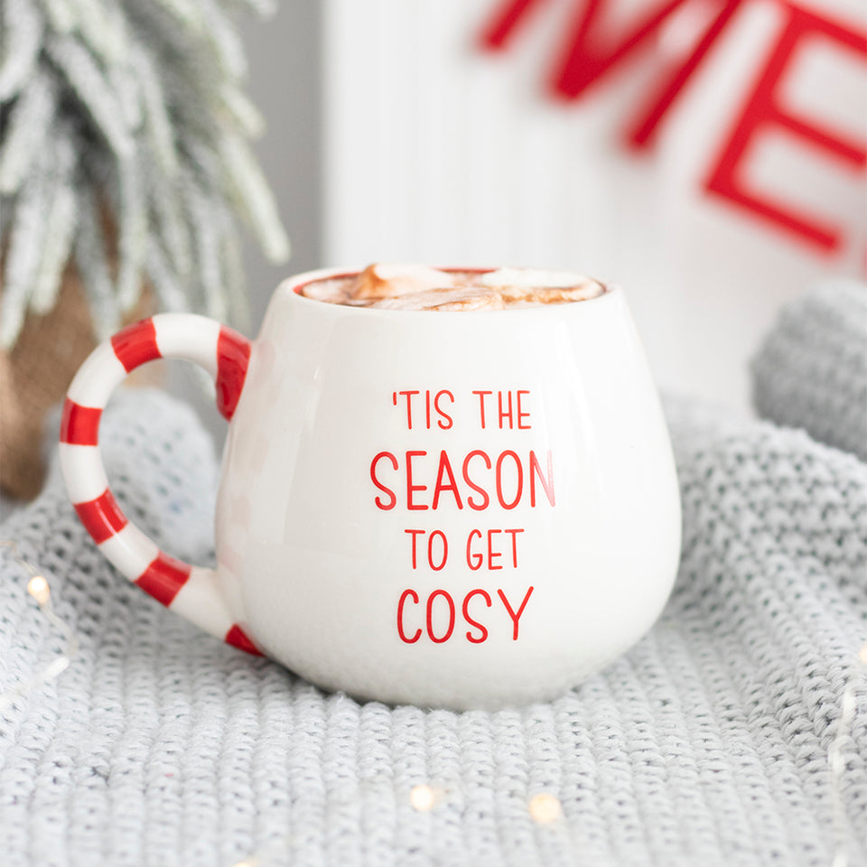 Christmas Cosy Season Round Mug