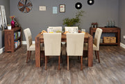Walnut Dining Table set 150cm (4-6 Seater) - Lavish Kitchen Isle