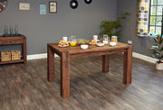 Walnut Dining Table set 150cm (4-6 Seater) - Lavish Kitchen Isle