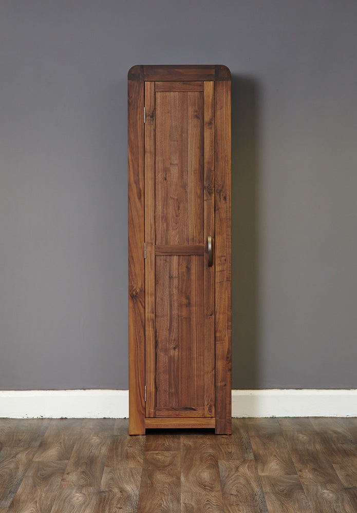 Shiro Walnut Tall Shoe Cupboard