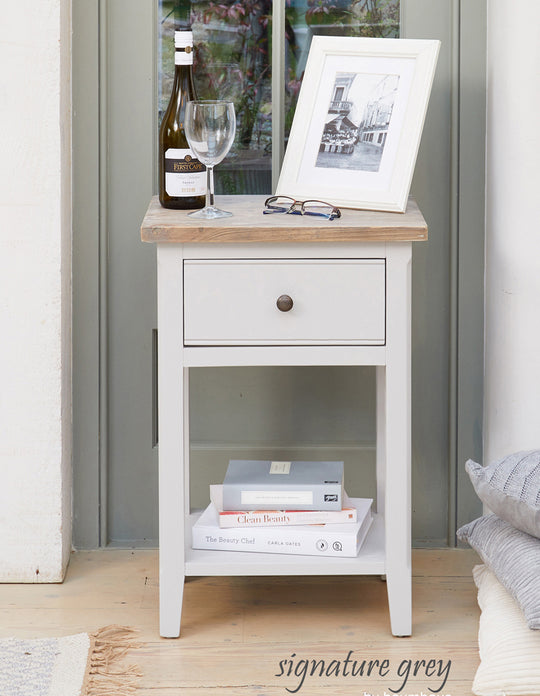 Signature One Drawer Lamp Table