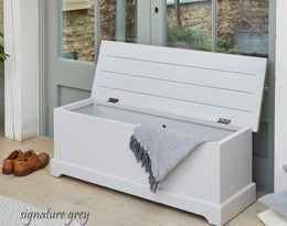 Signature Hallway Storage Bench - Lavish Kitchen Isle