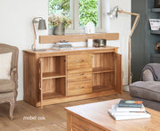 Mobel Oak Large Sideboard - Lavish Kitchen Isle