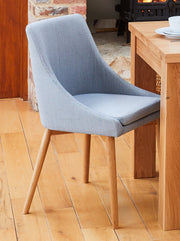 Oak Grey Chair (Pack of two) - Lavish Kitchen Isle