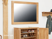Mobel Oak Wall Mirror Medium - Lavish Kitchen Isle