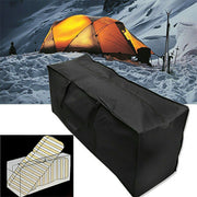 Outdoor Cushion Dustproof Cover Storage Bag Garden Furniture Covers 173x76x51cm - Black - Lavish Kitchen Isle