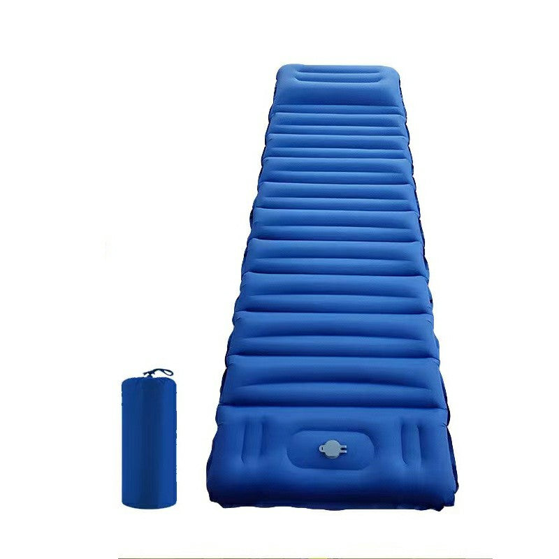 High Qaulity Thicken Inflating Camping Sleeping Mat with Pillow Ultralight Camping Mattress for Camping