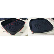 Square Microwavable Air Fryer Silicone Pot Baking Basket Oven Non Stick Reusable Liners - Lavish Kitchen Isle