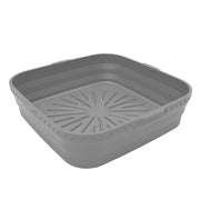 Square Microwavable Air Fryer Silicone Pot Baking Basket Oven Non Stick Reusable Liners - Lavish Kitchen Isle