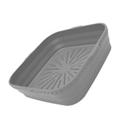 Square Microwavable Air Fryer Silicone Pot Baking Basket Oven Non Stick Reusable Liners - Lavish Kitchen Isle