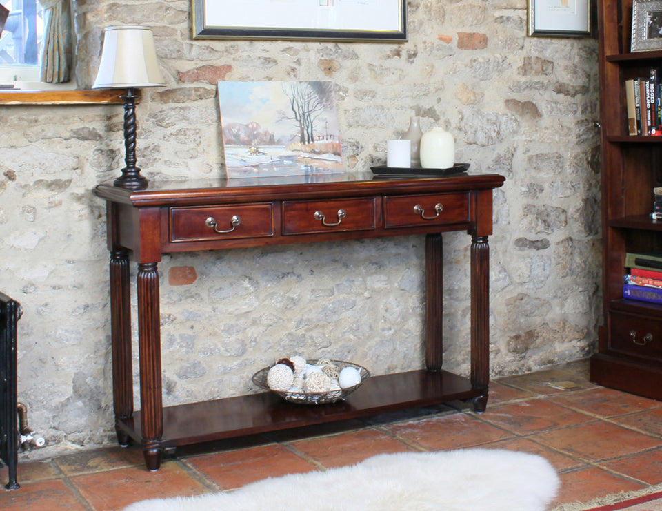 Hall Table (With Drawers)- La Roque Console