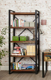 Large Urban Chic bookcase by Baumhaus, featuring open shelves and a modern design in a stylish living room setting.