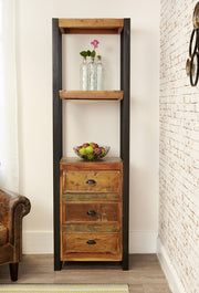 Urban Chic Alcove Bookcase (with drawers) - Lavish Kitchen Isle