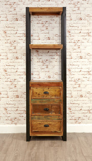 Urban Chic Alcove Bookcase (with drawers) - Lavish Kitchen Isle
