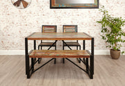 Urban Chic Small Dining Bench - Lavish Kitchen Isle