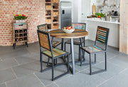 Urban Chic Round Dining Table (100cm x 100cm) - Lavish Kitchen Isle