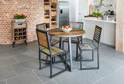 Urban Chic Round Dining Table (100cm x 100cm) - Lavish Kitchen Isle