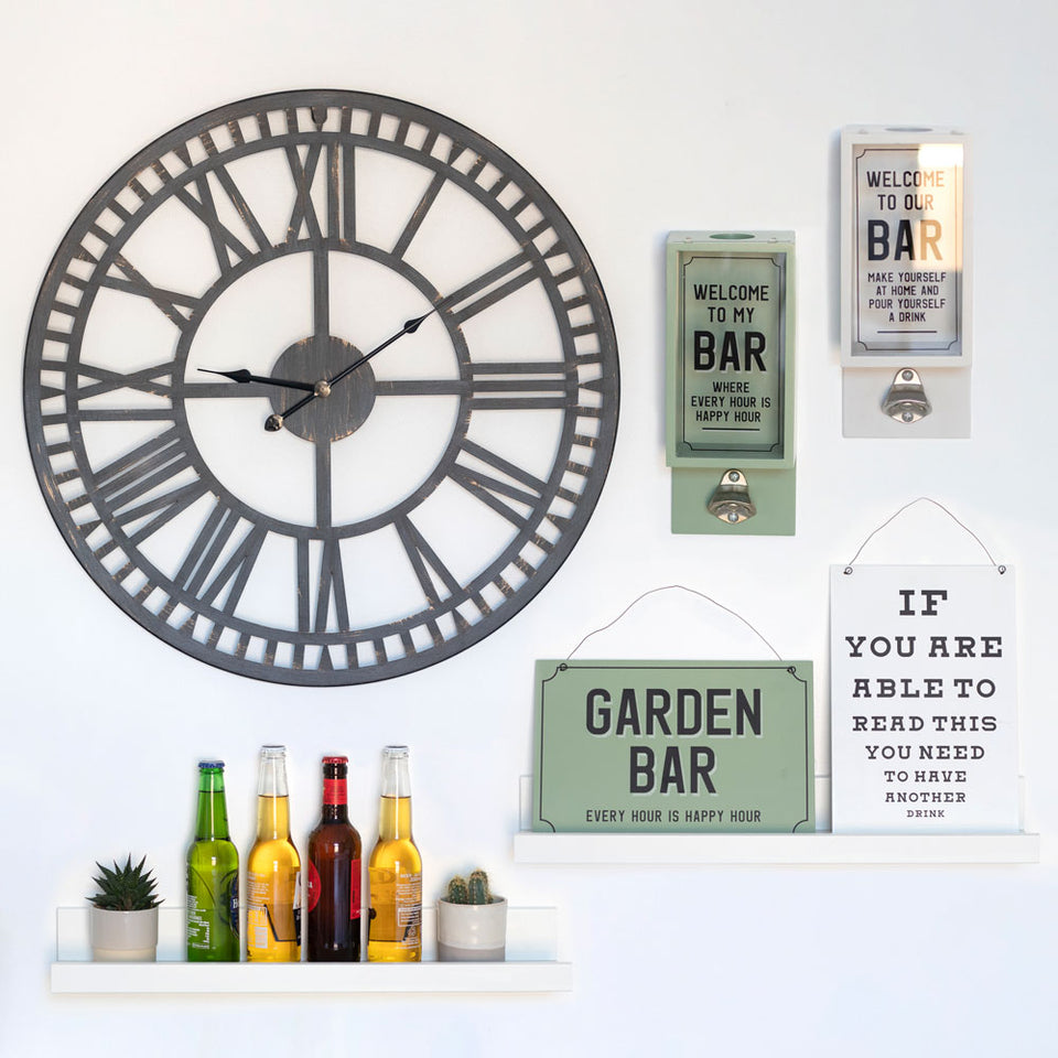 Garden Bar Hanging Sign| Happy hour Sign