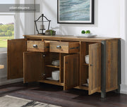 Urban Elegance - Reclaimed Extra Large Sideboard - Lavish Kitchen Isle