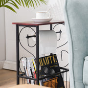 Lavish Kitchen Isle multifunctional bathroom side table with a sleek indoor design, perfect for coffee and small storage.