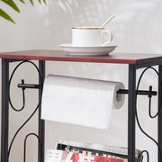 Lavish Kitchen Isle multifunctional bathroom side table with a sleek design, ideal for indoor use and coffee setup.